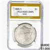 Image 1 : 1880-S Morgan Silver Dollar PGA MS65 DMPL