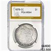 Image 1 : 1878-CC Morgan Silver Dollar PGA MS64