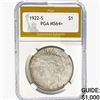 Image 1 : 1922-S Silver Peace Dollar PGA MS64+