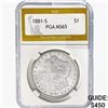 Image 1 : 1881-S Morgan Silver Dollar PGA MS65