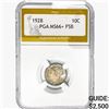 Image 1 : 1928 Mercury Silver Dime PGA MS66+ FSB
