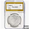 Image 1 : 1900-S Morgan Silver Dollar PGA MS65
