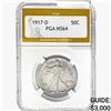 Image 1 : 1917-D Rev Walking Liberty Half Dollar PGA MS64