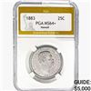 Image 1 : 1883 Kingdom of Hawaii Half Dollar PGA MS64+