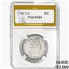 Image 1 : 1913-D Barber Half Dollar PGA MS64