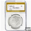 Image 1 : 1878-CC Morgan Silver Dollar PGA MS63+