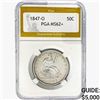 Image 1 : 1847-O Seated Liberty Half Dollar PGA MS62+