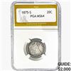 Image 1 : 1875-S Twenty Cent Piece PGA MS64