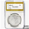 1896-O Morgan Silver Dollar PGA MS64