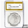 Image 1 : 1921 Morgan Silver Dollar PGA MS66 DMPL