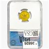Image 2 : 1861 $2.50 Gold Quarter Eagle PGA MS65 TYPE 2