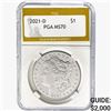 Image 1 : 2021-D Morgan Silver Dollar PGA MS70