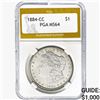Image 1 : 1884-CC Morgan Silver Dollar PGA MS64