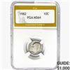 Image 1 : 1982 Roosevelt Dime PGA MS64