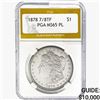 Image 1 : 1878 7/8TF Morgan Silver Dollar PGA MS65 PL