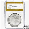 Image 1 : 1899 Morgan Silver Dollar PGA MS64