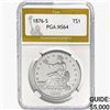 1876-S Silver Trade Dollar PGA MS64