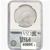 Image 2 : 1927 Silver Peace Dollar PGA MS65