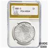 Image 1 : 1881-S Morgan Silver Dollar PGA MS64