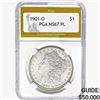 Image 1 : 1901-O Morgan Silver Dollar PGA MS67 PL