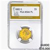 Image 1 : 1882-S $5 Gold Half Eagle PGA MS66 PL