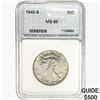 Image 1 : 1945-S Walking Liberty Half Dollar NNC MS65