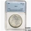 Image 1 : 1883 Morgan Silver Dollar NNC MS67