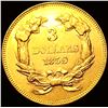 Image 2 : 1859 $3 Gold Piece CHOICE BU