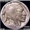 Image 1 : 1916 DDO Buffalo Nickel NEARLY UNCIRCULATED