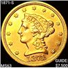 Image 1 : 1871-S $2.50 Gold Quarter Eagle CHOICE BU