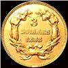 Image 2 : 1888 $3 Gold Piece CHOICE AU