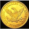 Image 2 : 1843 $5 Gold Half Eagle UNCIRCULATED