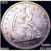 Image 1 : 1873 Seated Liberty Dollar CHOICE BU