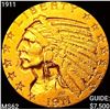 Image 1 : 1911 $5 Gold Half Eagle UNCIRCULATED