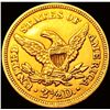 Image 2 : 1845 $2.50 Gold Quarter Eagle UNCIRCULATED
