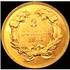 Image 2 : 1864 $3 Gold Piece CHOICE BU