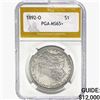 Image 1 : 1892-O Morgan Silver Dollar PGA MS65+