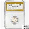 Image 1 : 1920-D Mercury Silver Dime PGA MS65