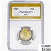 Image 1 : 1917 Standing Liberty Quarter PGA MS64 FH, TY 1
