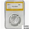 Image 1 : 1917 Walking Liberty Half Dollar PGA MS64