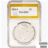 Image 1 : 1924-S Silver Peace Dollar PGA MS62