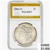 Image 1 : 1884-CC Morgan Silver Dollar PGA MS64