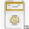 Image 1 : 1929 Standing Liberty Quarter PGA MS65