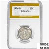 Image 1 : 1926-D Standing Liberty Quarter PGA MS63