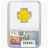 Image 2 : 1991 1/4oz Gold $10 Eagle PGA MS70