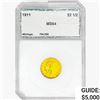 Image 1 : 1911 $2.50 Gold Quarter Eagle PCI MS64