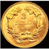 Image 2 : 1888 $3 Gold Piece CHOICE BU