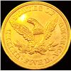 Image 2 : 1853 $5 Gold Half Eagle UNCIRCULATED