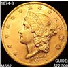 Image 1 : 1874-S $20 Gold Double Eagle UNCIRCULATED