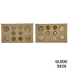 Image 1 : [20] 1957 US Mint Set 1C-50C